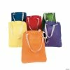 Cheap ⭐ 10" x 12" Medium Bright Canvas Tote Bags - 12 Pc. 🧨