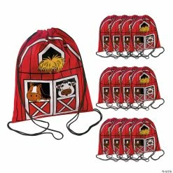 Top 10 😉 11 1/4" x 13 3/4" Medium Nonwoven Polypropylene Barnyard Drawstring Bags - 12 Pc. 🤩