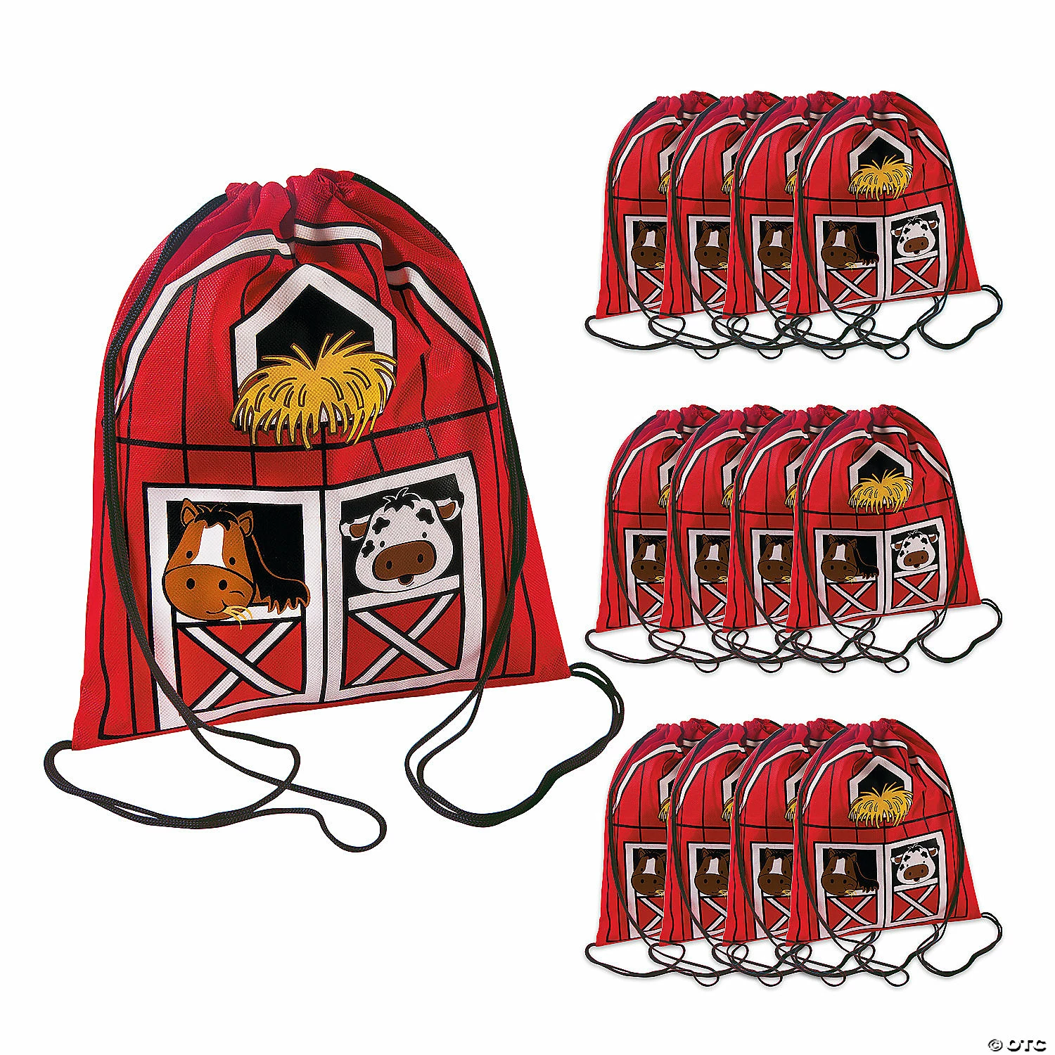 Top 10 π 11 1/4" x 13 3/4" Medium Nonwoven Polypropylene Barnyard Drawstring Bags - 12 Pc. π€© 3 Top 10 π 11 1/4" x 13 3/4" Medium Nonwoven Polypropylene Barnyard Drawstring Bags - 12 Pc. π€©