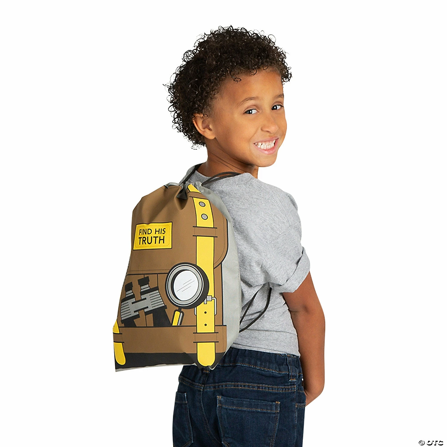 Discount π 12" x 15" Dig VBS Medium Nonwoven Drawstring Bags - 12 Pc. π 5 Discount π 12" x 15" Dig VBS Medium Nonwoven Drawstring Bags - 12 Pc. π - Image 3