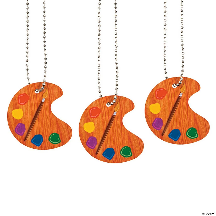 Outlet โ๏ธ Little Artist ๐ Dog Tag Necklaces - 12 Pc. ๐ 4 Outlet โ๏ธ Little Artist ๐ Dog Tag Necklaces - 12 Pc. ๐ - Image 2