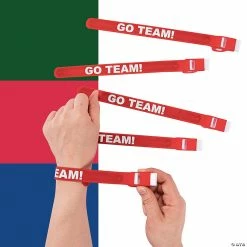 Cheapest ๐ Team Spirit Whistle Slap Bracelets - 6 Pc. ๐ 5 Cheapest ๐ Team Spirit Whistle Slap Bracelets - 6 Pc. ๐ -VBS Costumes & Accessories Shop 13902434