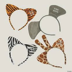 Best Pirce ⌛ Personalized VBS Wild Adventures Animal Headbands - 12 Pc. 🔔