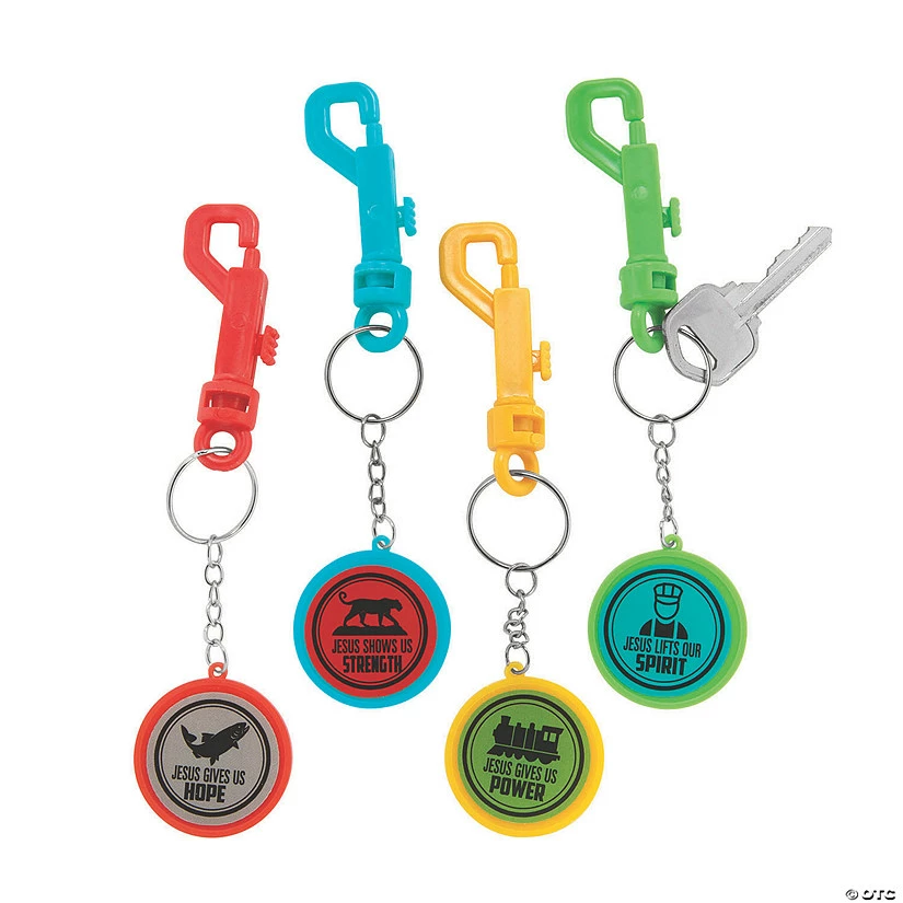 Top 10 π Railroad VBS π Backpack Clip Keychains - 12 Pc. β 4 Top 10 π Railroad VBS π Backpack Clip Keychains - 12 Pc. β - Image 2
