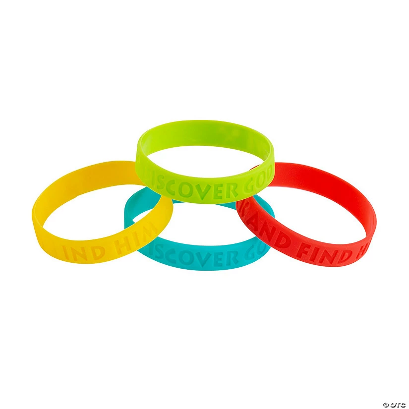 Best deal ๐ Religious Dig Silicone Bracelets - 24 Pc. ๐งจ 4 Best deal ๐ Religious Dig Silicone Bracelets - 24 Pc. ๐งจ - Image 2
