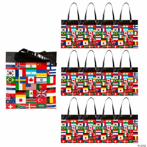 Brand new ๐ 14 1/2" x 17" Large Nonwoven Flags of All Nations Tote Bags - 12 Pc. ๐ฅ 2 Brand new ๐ 14 1/2" x 17" Large Nonwoven Flags of All Nations Tote Bags - 12 Pc. ๐ฅ -VBS Costumes & Accessories Shop 14 1 2 x 17 large nonwoven flags of all nations tote bags 12 pc 13785026