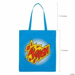 Wholesale ๐ 15" x 17" Large Nonwoven Superhero Tote Bags - 12 Pc. ๐ 8 Wholesale ๐ 15" x 17" Large Nonwoven Superhero Tote Bags - 12 Pc. ๐ -VBS Costumes & Accessories Shop 15 x 17 large nonwoven superhero tote bags 12 pc 14 1470 a01 1
