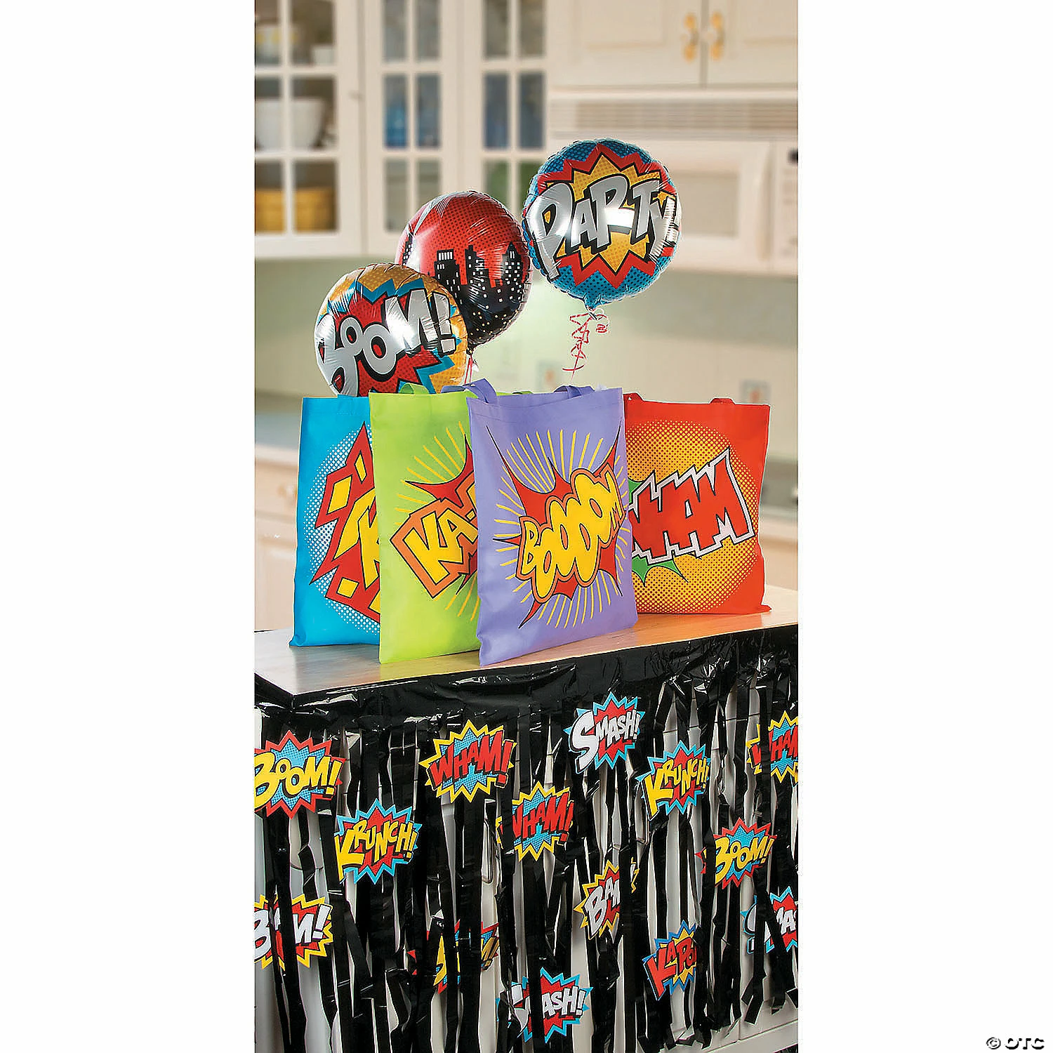 Wholesale ๐ 15" x 17" Large Nonwoven Superhero Tote Bags - 12 Pc. ๐ 4 Wholesale ๐ 15" x 17" Large Nonwoven Superhero Tote Bags - 12 Pc. ๐ - Image 2