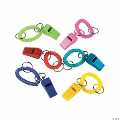 Deals 🥰 Whistle Expandable Keychains - 12 Pc. 🌟 -VBS Costumes & Accessories Shop 20 45a