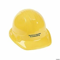 Cheapest ❤️ Personalized Yellow Construction Hats - 12 Pc. 😀
