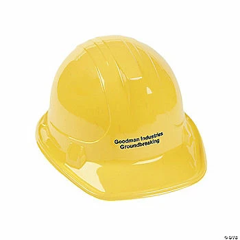 Cheapest ❤️ Personalized Yellow Construction Hats - 12 Pc. 😀 3 Cheapest ❤️ Personalized Yellow Construction Hats - 12 Pc. 😀