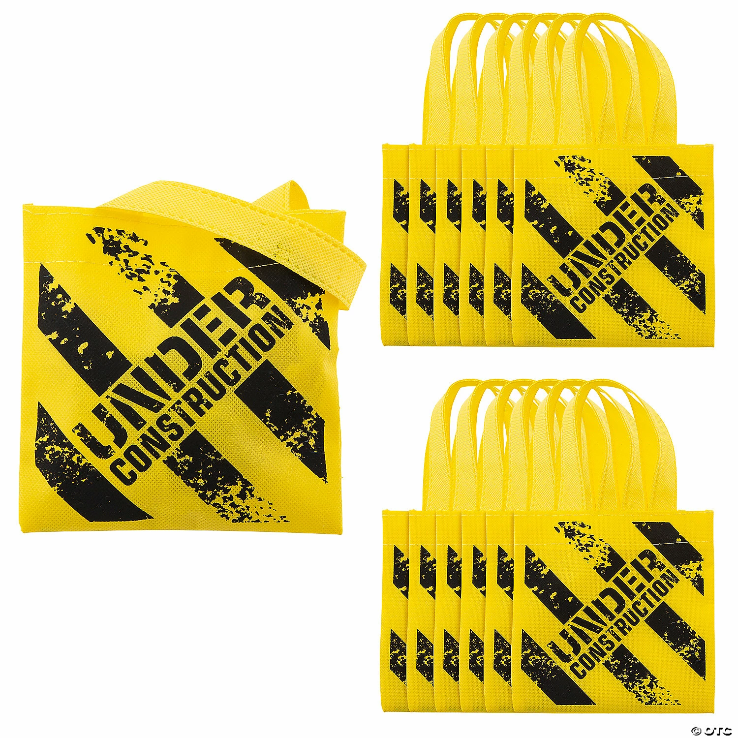 Best Pirce ๐ 6" x 6" Mini Yellow Nonwoven Construction Zone Tote Bags - 12 Pc. ๐ 3 Best Pirce ๐ 6" x 6" Mini Yellow Nonwoven Construction Zone Tote Bags - 12 Pc. ๐