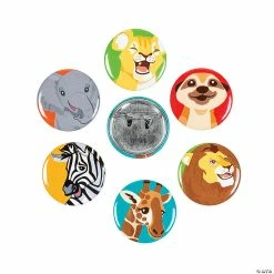 Best Pirce 👏 African Safari Mini Buttons - 48 Pc. 🤩