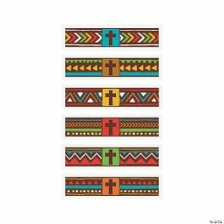 Wholesale ❤️ African Safari VBS Band Temporary Tattoos - 72 Pc. ⭐