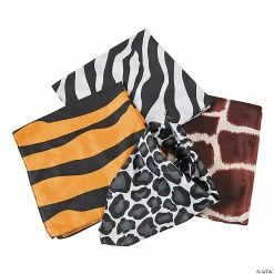 Top 10 ๐ Animal Print Bandanas - 12 Pc. โจ