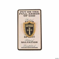 Flash Sale 👏 Armor of God Pins on Cards - 12 Pc. 🛒