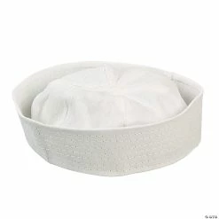 Best deal 😉 Bulk DIY White Sailor Hats - 48 Pc. ✔️