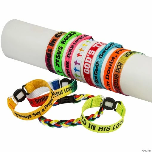 Flash Sale ✔️ Bulk Religious Friendship Bracelet Assortment - 150 Pc. 👏 -VBS Costumes & Accessories Shop bulk religious friendship bracelet assortment 150 pc 5 721