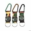 Wholesale 😍 Camouflage Army Belt Clip Toy Compass Carabiner Keychains - 12 Pc. ✨ -VBS Costumes & Accessories Shop camouflage army belt clip toy compass carabiner keychains 12 pc 19 614