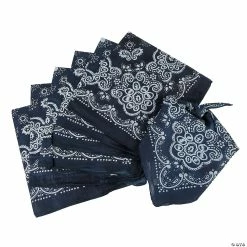 Brand new โญ Classic Navy Bandanas - 12 Pc. ๐