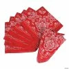 Deals ⭐ Classic Red Bandanas - 12 Pc. 🤩 2 Deals ⭐ Classic Red Bandanas - 12 Pc. 🤩 -VBS Costumes & Accessories Shop classic red bandanas 12 pc 15 2000d