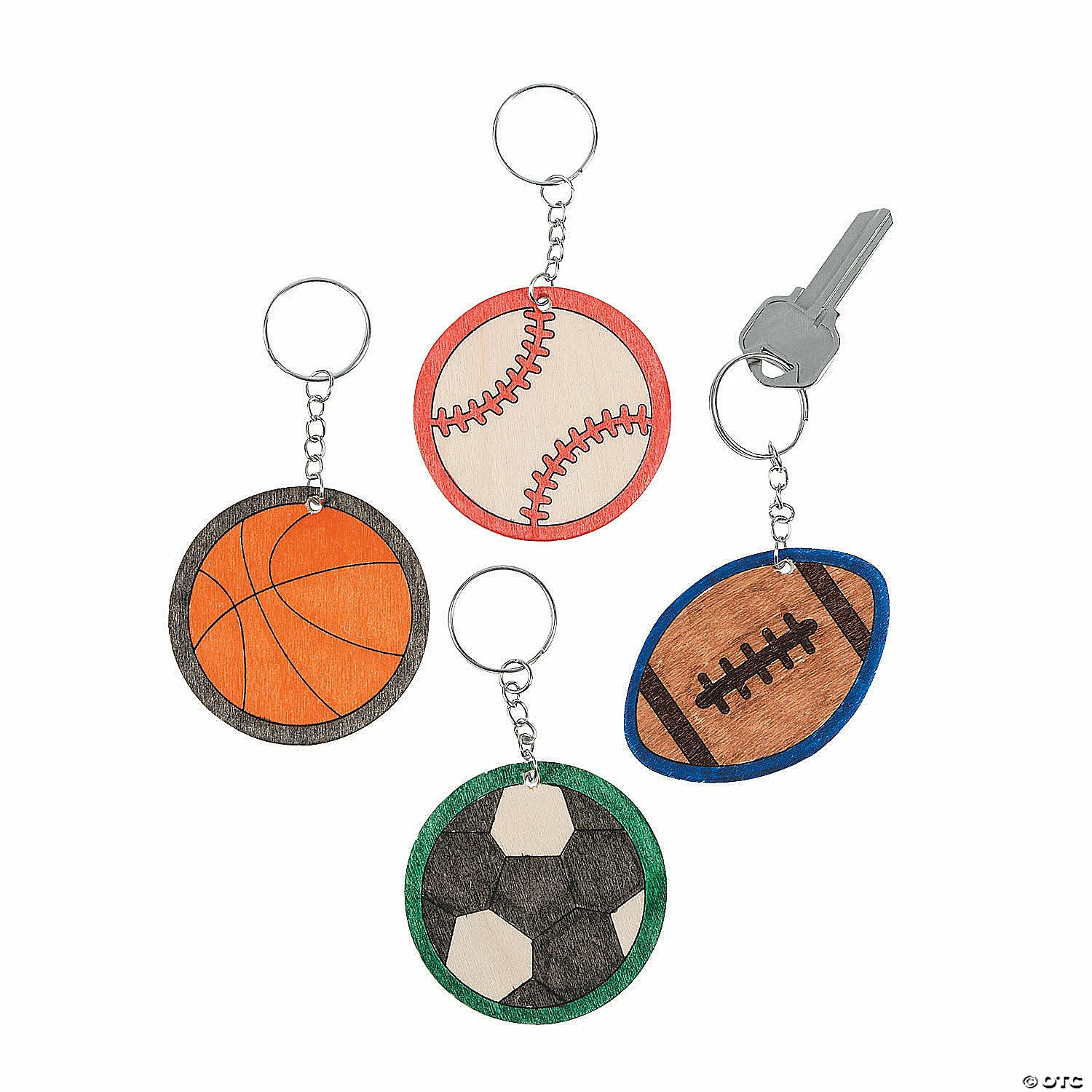 Deals 🎉 Color Your Own Sports Ball Keychains - 12 Pc. 😍 4 Deals 🎉 Color Your Own Sports Ball Keychains - 12 Pc. 😍 - Image 2