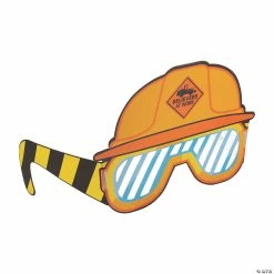 Coupon 🔥 Construction VBS Hard Hat with Shutter Glasses - 12 Pc. 🔥