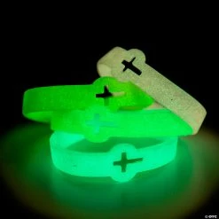 Best reviews of ⌛ Cutout Cross Glow-in-the-Dark Faith Rubber Bracelets - 12 Pc. 👏