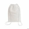 Cheap 😍 DIY Medium White Canvas Drawstring Bags - 48 Pc. 😀 1 Cheap 😍 DIY Medium White Canvas Drawstring Bags - 48 Pc. 😀 -VBS Costumes & Accessories Shop diy medium white canvas drawstring bags 48 pc 48 9053