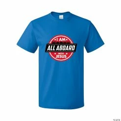 Cheap ⭐ I Am All Aboard Adult’s T-Shirt 🌟