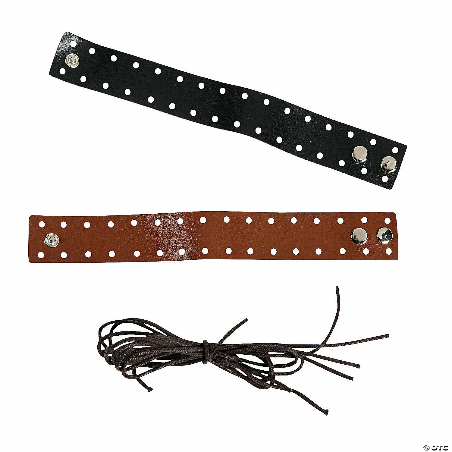 Wholesale ⌛ Imitation Leather Lacing Bracelet Craft Kit - Makes 12 😀 4 Wholesale ⌛ Imitation Leather Lacing Bracelet Craft Kit - Makes 12 😀 - Image 2