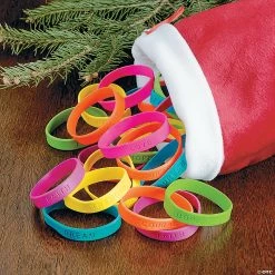 Brand new 🥰 Inspirational Sayings Rubber Bracelets - 24 Pc. 💯 -VBS Costumes & Accessories Shop inspirational sayings rubber bracelets 24 pc 24 1653a a03