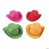 Brand new 🔔 Kids’ Colorful Cowboy Hats - 12 Pc. 🧨 -VBS Costumes & Accessories Shop kids colorful cowboy hats 12 pc 13768287