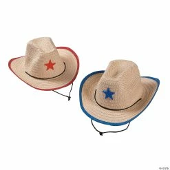 Top 10 🌟 Kids’ Cowboy Hats with Star - 12 Pc. 🌟