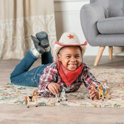 Top 10 🌟 Kids’ Cowboy Hats with Star - 12 Pc. 🌟 -VBS Costumes & Accessories Shop kids cowboy hats with star 12 pc 13770388 a03