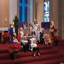 Coupon 👏 Kids’ S/M White Angel Gown 😉 -VBS Costumes & Accessories Shop kids s m white angel gown13778369 a02