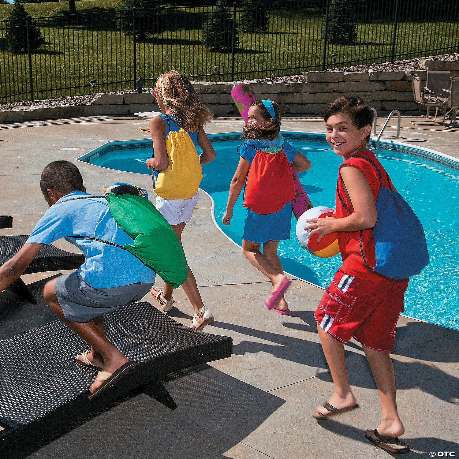 Outlet ๐ฅ Large Bright Canvas Drawstring Bags - 12 Pc. ๐ 5 Outlet ๐ฅ Large Bright Canvas Drawstring Bags - 12 Pc. ๐ - Image 4