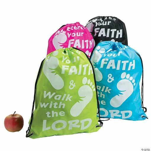 Outlet ๐ Large Exercise Your Faith Drawstring Bags - 12 Pc. โญ 3 Outlet ๐ Large Exercise Your Faith Drawstring Bags - 12 Pc. โญ -VBS Costumes & Accessories Shop large exercise your faith drawstring bags 12 pc 13659469