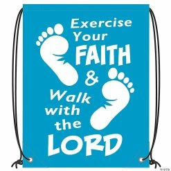 Outlet ๐ Large Exercise Your Faith Drawstring Bags - 12 Pc. โญ 7 Outlet ๐ Large Exercise Your Faith Drawstring Bags - 12 Pc. โญ -VBS Costumes & Accessories Shop large exercise your faith drawstring bags 12 pc 13659469 a02
