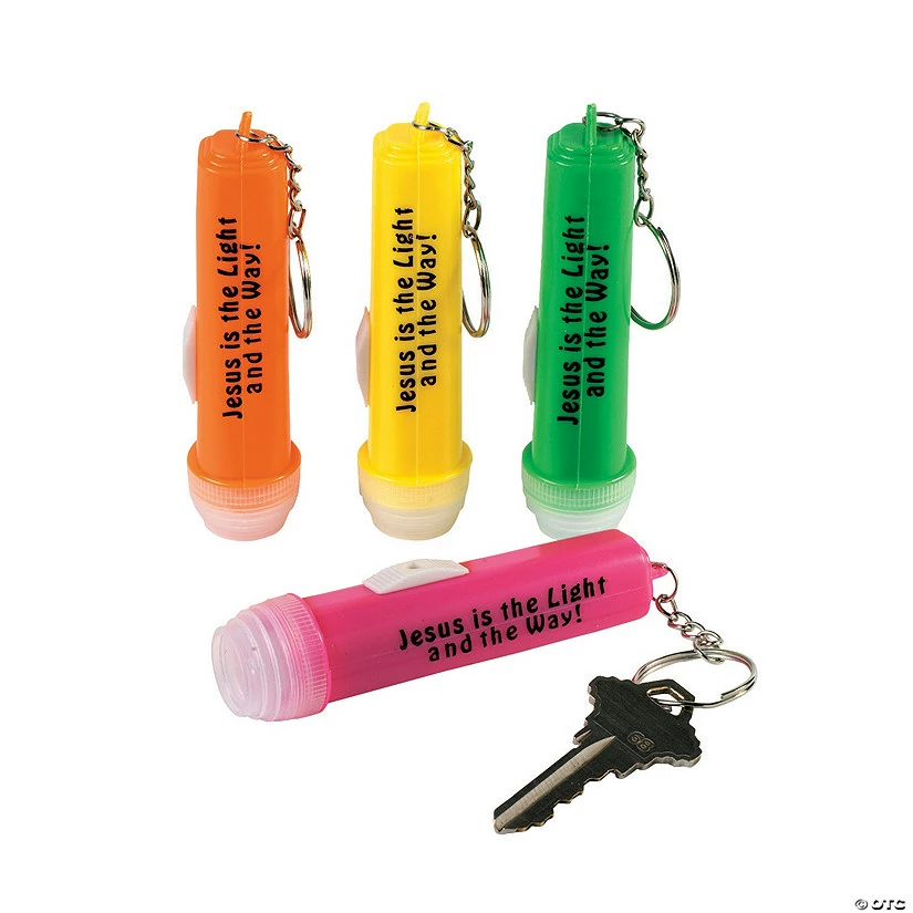 Best deal β Mini Jesus Is the Light Flashlight Keychains - 12 Pc. π 3 Best deal β Mini Jesus Is the Light Flashlight Keychains - 12 Pc. π