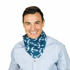 Top 10 ✔️ Navy Anchor Bandanas - 12 Pc. 👏 7 Top 10 ✔️ Navy Anchor Bandanas - 12 Pc. 👏 -VBS Costumes & Accessories Shop navy anchor bandanas 12 pc 13590272 a02