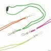 New 😀 Neon Breakaway Lanyards - 12 Pc. 🤩 -VBS Costumes & Accessories Shop neon breakaway lanyards 12 pc 24 1088