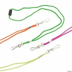New 😀 Neon Breakaway Lanyards - 12 Pc. 🤩