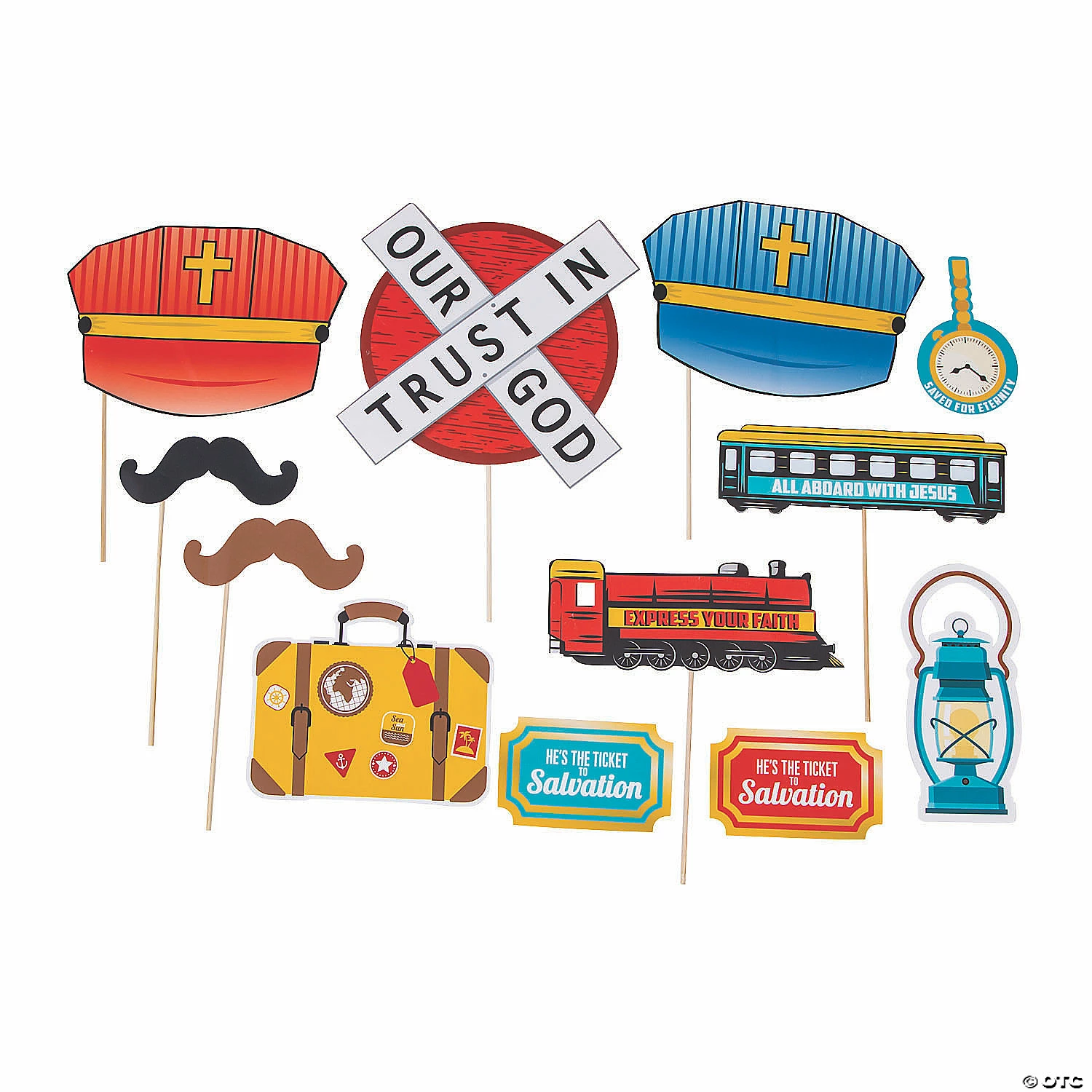 Discount β¨ Railroad VBS Photo Booth Props - 12 Pc. π 3 Discount β¨ Railroad VBS Photo Booth Props - 12 Pc. π