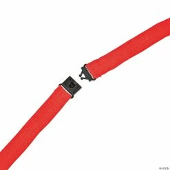 Coupon 🤩 Breakaway Lanyards - 12 Pc. 🤩 -VBS Costumes & Accessories Shop red nylon breakaway lanyards 12 pc 47 633 a03