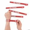 Wholesale ⭐ Team Spirit Whistle Slap Bracelets - 6 Pc. ⭐