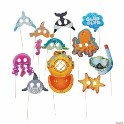 Coupon ❤️ Sea Life Photo Stick Props- 12 Pc. 🛒