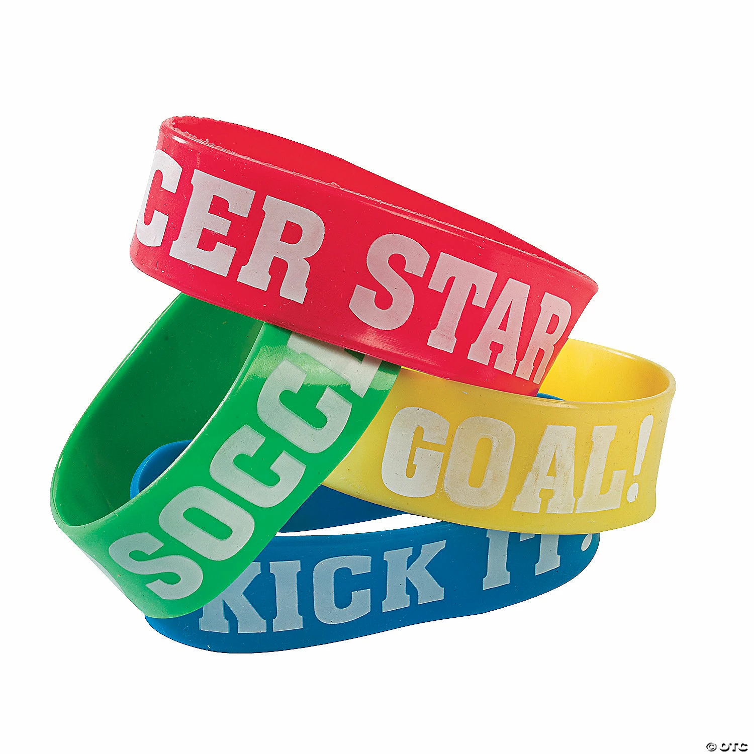 Cheap ๐ Soccer Big Band Bracelet Assortment - 12 Pc. โ 3 Cheap ๐ Soccer Big Band Bracelet Assortment - 12 Pc. โ