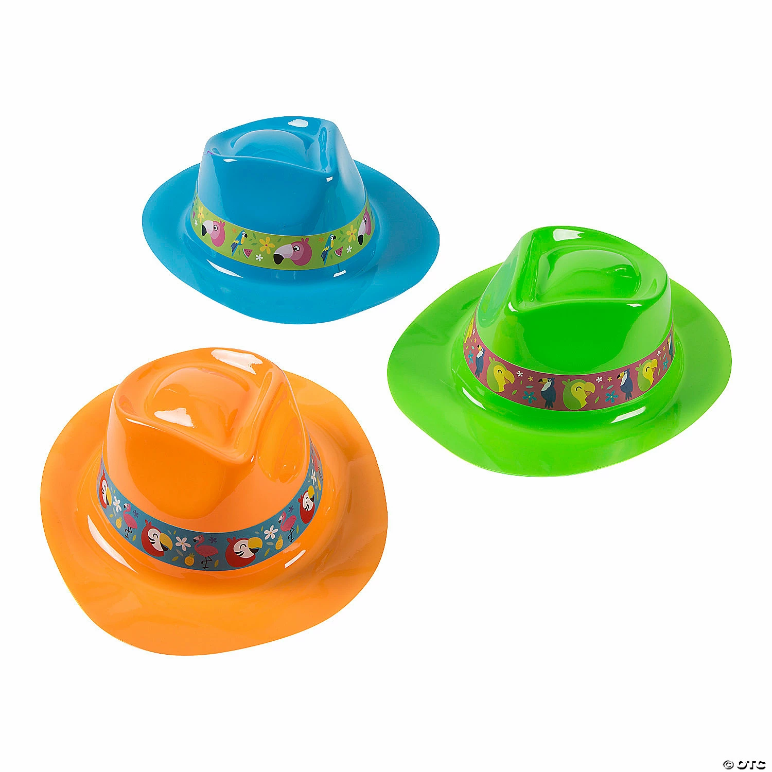 Cheapest โ Tropical Birds Fedora Hats - 12 Pc. ๐ 3 Cheapest โ Tropical Birds Fedora Hats - 12 Pc. ๐